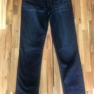 J. Jill Dark Blue Straight-Leg Jeans